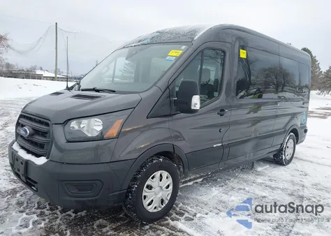 2020 Ford Transit-350 Passenger Van Xl from USA, damaged, VIN 1FDAX2C87LKA63985